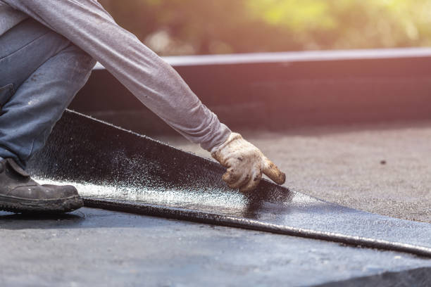 Professional Basement Waterproofing technician working in Port William, OH